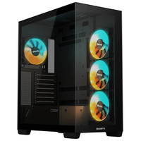 CAJA GIGABYTE C500 PANORAMIC STLEATH ATX 4 VENT 120MM NEGRO